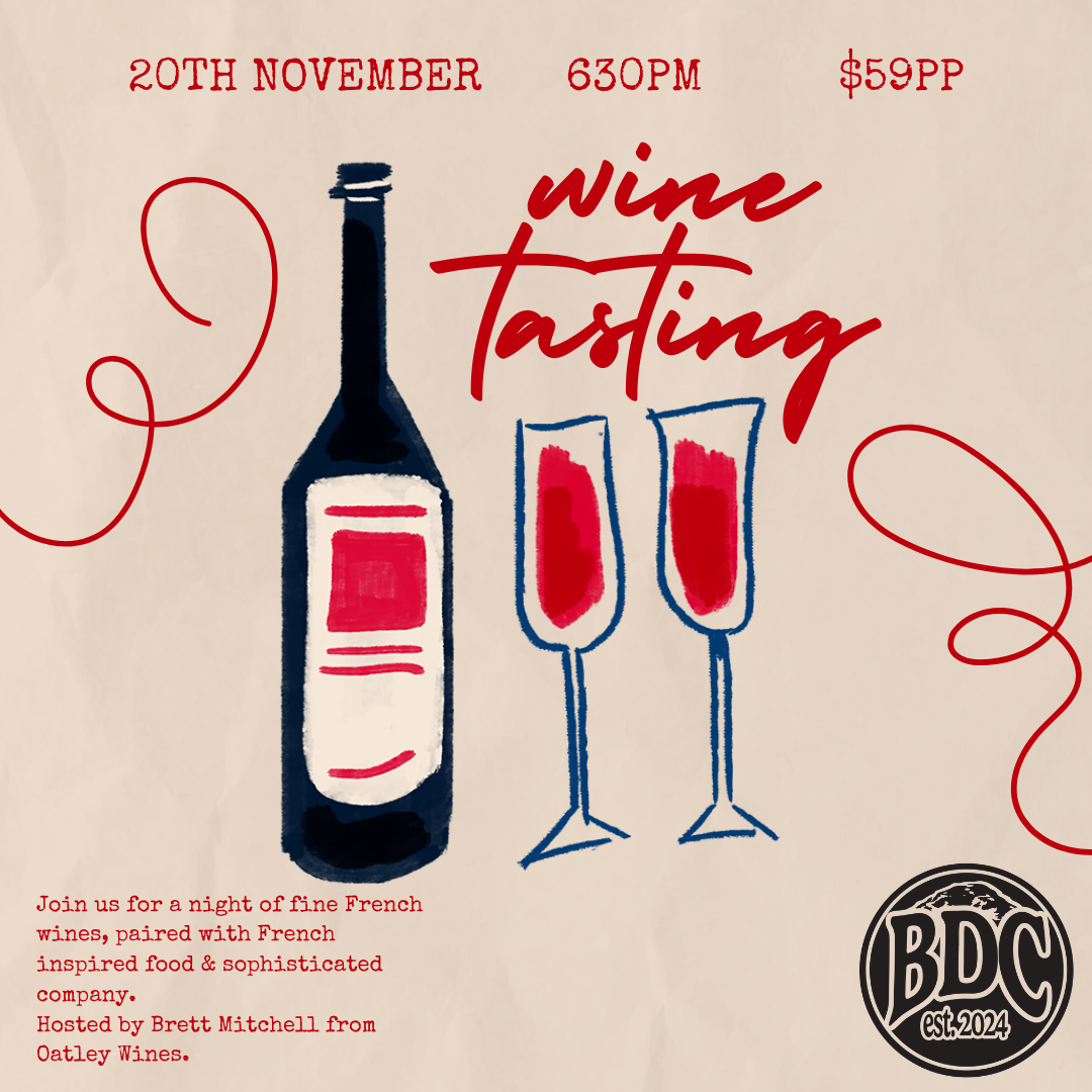 French Wine Tasting Evening – Buderim Distilling Co