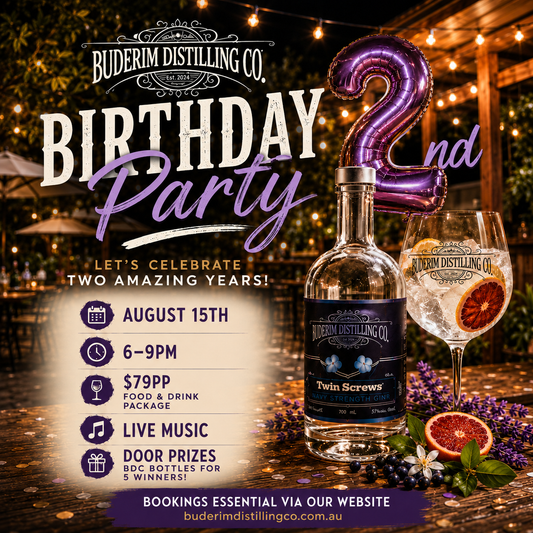 Buderim Distilling Co's 2nd Birthday Party